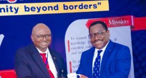 University Of Ibadan, Kabarak University Ready For Effective Collaboration Professor Mellitus N. Wanyama, right, with Prof Kayode Adebowale...