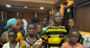 Child-Trafficking: How Pastor, Others Were Arrested By FCT Police Command ...the kidnapped children...