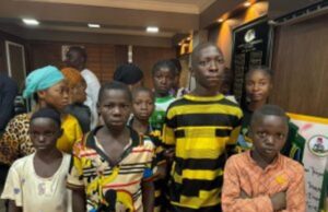 Child-Trafficking: How Pastor, Others Were Arrested By FCT Police Command ...the kidnapped children...