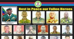 Identities, Pictures Of 17 Officers, Soldiers Murdered In Delta Released By Nigerian Army