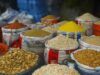 Minister Of Agriculture: Food Prices Have Reduced By 50% In Nigeria Foodstuffs on display in a Nigerian market...