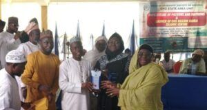When Kayrom Lee, Others Became MSSN Matrons, Patrons Ambassador Rahmat Romoke Ayinde and others at the event...
