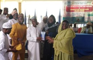 When Kayrom Lee, Others Became MSSN Matrons, Patrons Ambassador Rahmat Romoke Ayinde and others at the event...