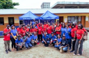 Excitement As Abbey Mortgage Bank Donates 400 Food Packs To Kuramo Community