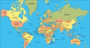 Check Out 10 Largest Economies In The World In 2026 ...world map...