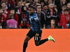 Red-Hot Lookman Records Another Goal For Atalanta Ademola Lookman...in flight...(goal.com image)
