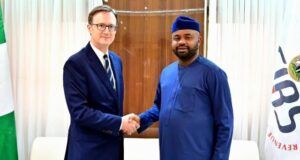 Photo: When British High Commissioner Visited FIRS Boss, Zacch Adedeji …the British High Commissioner to Nigeria, Richard Montgomery (left), Chairman, Federal Inland Revenue Service (FIRS), Zacch Adedeji, during Montgomery's visit to the Revenue House In Abuja on Thursday to discuss areas of technical assistance…