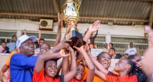 Glamour As Mahnatez International School, Oluyole, Ibadan Holds Inter-House Sports Competition ...winners in jubilant mood at the Mahnatez International School, Oluyole inter house sports competition last Thursday...