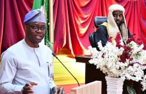 Makinde Reveals Plans To Commence Construction Of 1,000km Rural Farm Roads ...Oyo's Governor Seyi Makinde, left, with the Speaker of the State's House of Assembly, Rt Hon Adebo Ogundoyin...