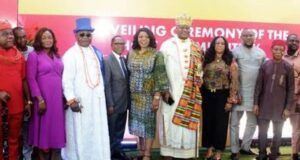 Why There Should Be Transparency In Community Development Trusts – Fubara A cross section of community leaders, officials of the Rivers State Government, Nigerian Upstream Petroleum Regulatory Commission, NNPC Upstream Investment Management Service and the Shell Peroleum Development Company with the chairmen of three Host Communities Development Trusts at the official unveling of the Trusts in Port Harcourt…