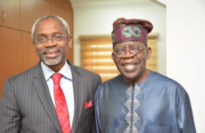 Tinubu Joins Other To Salute As Gbajabiamila Marks Birthday Honourable Femi Gbajabiamila, left, with President Bola Tinubu...