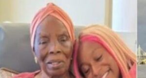DJ Cuppy Announces News Of Grandmother’s Demise DJ Cuppy, right, with her late Grandmother...