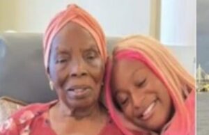 DJ Cuppy Announces News Of Grandmother’s Demise DJ Cuppy, right, with her late Grandmother...