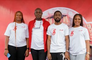 75th Anniversary: All Set For UBA To Reward Customers In Bumper Style Segment Executive, Children and Youth banking, United Bank for Africa (UBA)Plc, Ozioma Obi; Head, Retail Products and Sales, UBA, Prince Ayewoh; Head, Segment / Channel Marketing, UBA Plc, Femi Osobajo and Segment Executive, Retail, Chinyere Obi, UBA Plc, at the official Launch of UBA Legacy Promo, held in Lagos on Saturday, designed to reward customers in commemoration of the banks 75th anniversary...