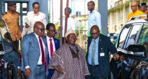When UI’s Governing Council Held Its Inaugural Meeting Chief Adebisi Akande and others...