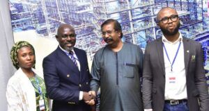 Tinubu’s Directive On Crude Oil Supply To Dangote Refinery: CSO Ready To Monitor NNPCL’s Compliance L-R: Northern Youth Advocacy for Good Governance ( NYAGG,) Maimuna Musa; Global Integrity Crusade Network ( GICN), Barr. Edward Ejembi; Vice President, Oil & Gas, Dangote Industries Limited, Devakumar Edwin; and Rising Up For a United Nigeria, Amb. Solomon Adodo during the visit of members of the Civil Society Organisations to Dangote Petroleum Refinery, Petrochemical And Fertiliser Plants,in Lagos at the weekend…