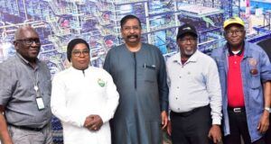 Engineers Hail As Dangote Petroleum Refinery Prepares For PMS Rollout L-R: Technical Consultant to President/CE, Dangote Industries Limited, Engr. Babajide Soyode; President, The Nigerian Society of Engineers, Engr. Margaret Aina Oguntala; Vice President, Oil & Gas, Dangote Industries Limited, Devakumar Edwin; President and Chairman of the Council, Council for the Regulation of Engineers in Nigeria, Engr. Prof. Sadiq Zubair Abubakar; Immediate Past President, Nigerian Academy of Engineering, Prof Peter A. Onwualu, during the League of Engineers across Nigeria visit to Dangote Petroleum Refinery and Fertiliser in Lagos, on Saturday…