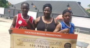 BPAN Will Reposition Boxing For New Glory In Nigeria—Edna Aiyegbeni Edna Bola Aiyegbeni, middle, with others...