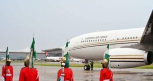 Report Reveals How Presidential Jets Gulped ₦26.38bn In 18 Months Under Tinubu ...President Bola Tinubu's new jet...