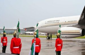 Report Reveals How Tinubu’s Govt Spent N19bn On Presidential Planes In 15 Months ...President Bola Tinubu's new jet...