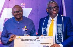 Providus Bank’s DMD Speaks About His Undergraduate Days At The University Of Ibadan The Deputy Managing Director of Providus Bank, Mr Kingsley Aigbokhaevbo, right, with Prof Kayode Adebowale, the VC of the University of Ibadan...