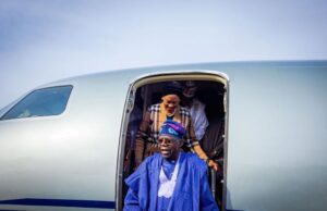 Shhhhh…The President Has A Flight To Catch! By Festus Adedayo President Bola Tinubu and his wife...during one of their arrivals...