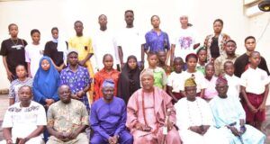 Ijebu-Igbo Host Communities Benefit From Dangote Granite Mines …Group Photograph of the Some of the scholarship beneficiaries and dignitaries at the Presentation of Dangote Granite Mines Annual Schools Scholarship Award to the Host Communities in Ijebu - Igbo, Ogun state at the weekend…