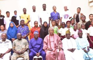 Ijebu-Igbo Host Communities Benefit From Dangote Granite Mines …Group Photograph of the Some of the scholarship beneficiaries and dignitaries at the Presentation of Dangote Granite Mines Annual Schools Scholarship Award to the Host Communities in Ijebu - Igbo, Ogun state at the weekend…