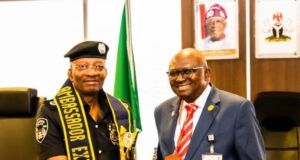 I’m Greatly Honoured To Be Decorated As A UI@75 Ambassador – IGP Egbetokun ...the Vice-Chancellor of the University of Ibadan, Professor Kayode Adebowale, right, with IGP Kayode Egbetokun...