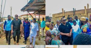 Day Olufade, Ibadan North LG Boss Donated N1m To Gbaremu Market Inferno Victims ...images recorded during Hon Oluwaseun Olufade's visit to the scene...