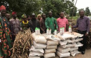 Saki West, Other LG Chairmen Laud Makinde As Farmers Receive Farm Inputs
