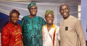 Tunde Kelani Joins Others To Push For Promotion, Sustenance Of Yorùbá Cultural Heritage L-R: Dr. Tunde Kalani a veteran Cinematographer, Prince Yemisi Shyllon the Largest Private Art Collector in Africa, the Convener of Adire Lens, Mr. Mustapha Alogba and Mr. Hakeem Salaam, leading Fine Art Photographer, at the Adire Lens Exhibition programme, held at Banquet Hall, June 12, Cultural Centre, Kuto, Abeokuta, Ogun State, capital…