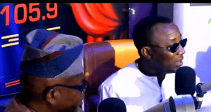 Sowore: Asking Me To Bring My Family From America To Join Protests In Nigeria Not Fair Omoyele Sowore, right, with Abolade Salami, the anchor of the Radio Show...