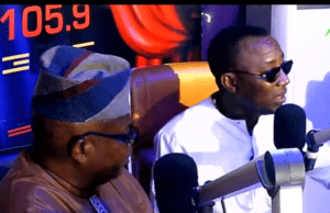 Sowore: Asking Me To Bring My Family From America To Join Protests In Nigeria Not Fair Omoyele Sowore, right, with Abolade Salami, the anchor of the Radio Show...