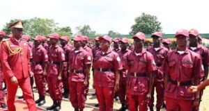 Oyo’s Governor Makinde Inaugurates 480 Amotekun Forest Rangers ...Oyo's Governor Seyi Makinde...with Amotekun Forest Rangers...