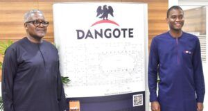Dangote Hailed By Grenada PM For Establishing Dangote Refinery, Others L-R: President/CE, Dangote Industries Limited, Aliko Dangote and Prime Minister, Grenada and Chairman CARICOM, Hon. Dickon Mitchell, during the Prime Minister’s visit to Dangote Petroleum Refinery, Petrochemicals and Fertiliser Plant in Lekki, on Thursday October 10, 2024...