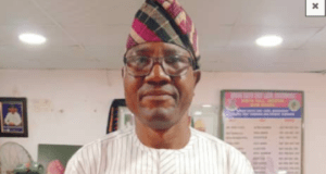 Photo: Alawode, IBSE LG Boss Honoured By National Association Of Primary School Games & Sports Teachers Honourable Emmanuel Oluwole Alawode...with his award...