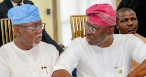 Victory At Guber Poll: Sanwo-Olu Hails Aiyedatiwa, Thanks Ondo People Gov Babajide Sanwo-Olu, right, with the Gov-Elect of Ondo State, Lucky Aiyedatiwa over the weekend in Akure...