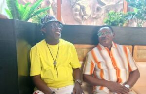 Adewale Ayuba Visits DJ Semight Ahead Of Nov. 28 Opening Of Exellessor Lounge & Restaurant In Ibadan Dr Adewale Ayuba, left, with DJ Semight at Excellessor...over the weekend...
