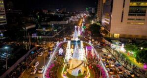 Christmas: Zenith Bank Begins Lighting-Up Of Lagos Streets