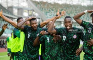 CHAN Qualification: Super Eagles B Commended By National Sports Commission ...jubilant Super Eagles B players...