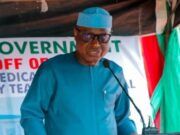 Oyebanji’s Govt Distributes Sanitary Pads, Others To 300 Female Pupils In Ekiti ...Biodun Oyebanji...
