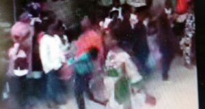 Tragedy Hits At Children’s Carnival Venue In Ibadan, Many Feared Dead ...rough amateur image from an online video of an affected child being ferried away from the scene...