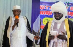 Asiwaju Adini Mourns Sheik Ajani Bello, Sympathizes With Family, Islamic World Sheik Ajani Bello, left...
