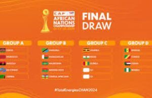 Nigeria To Face Senegal, Congo, Sudan In CHAN’s Group D