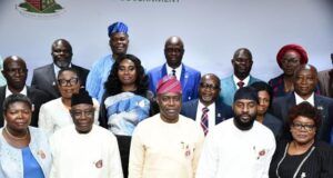 Relief As Makinde Swears In 48 Permanent Secretaries Governor Seyi Makinde and others at the event...