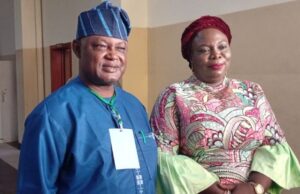 Photo: OYMASED’s Morohunkola Thomas Hosts Oyo NOA Boss, Others At Stakeholders’ Event Dr Morounkola Thomas, left, with Dr Olukemi Afolayan at the symbolic event...