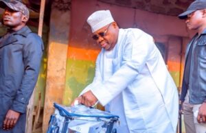 Osun LG Election: Governor Adeleke Commends Residents After Voting Governor Ademola Adeleke casting his vote...