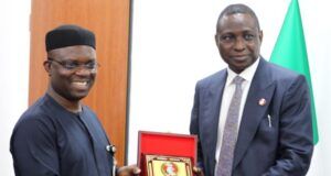 EFCC Boss To Nigerians: Let’s Tackle Corruption For Our Country To Develop Major General Chris Olukolade (retd), left, with Mr Ola Olukoyede...