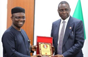 EFCC Boss To Nigerians: Let’s Tackle Corruption For Our Country To Develop Major General Chris Olukolade (retd), left, with Mr Ola Olukoyede...
